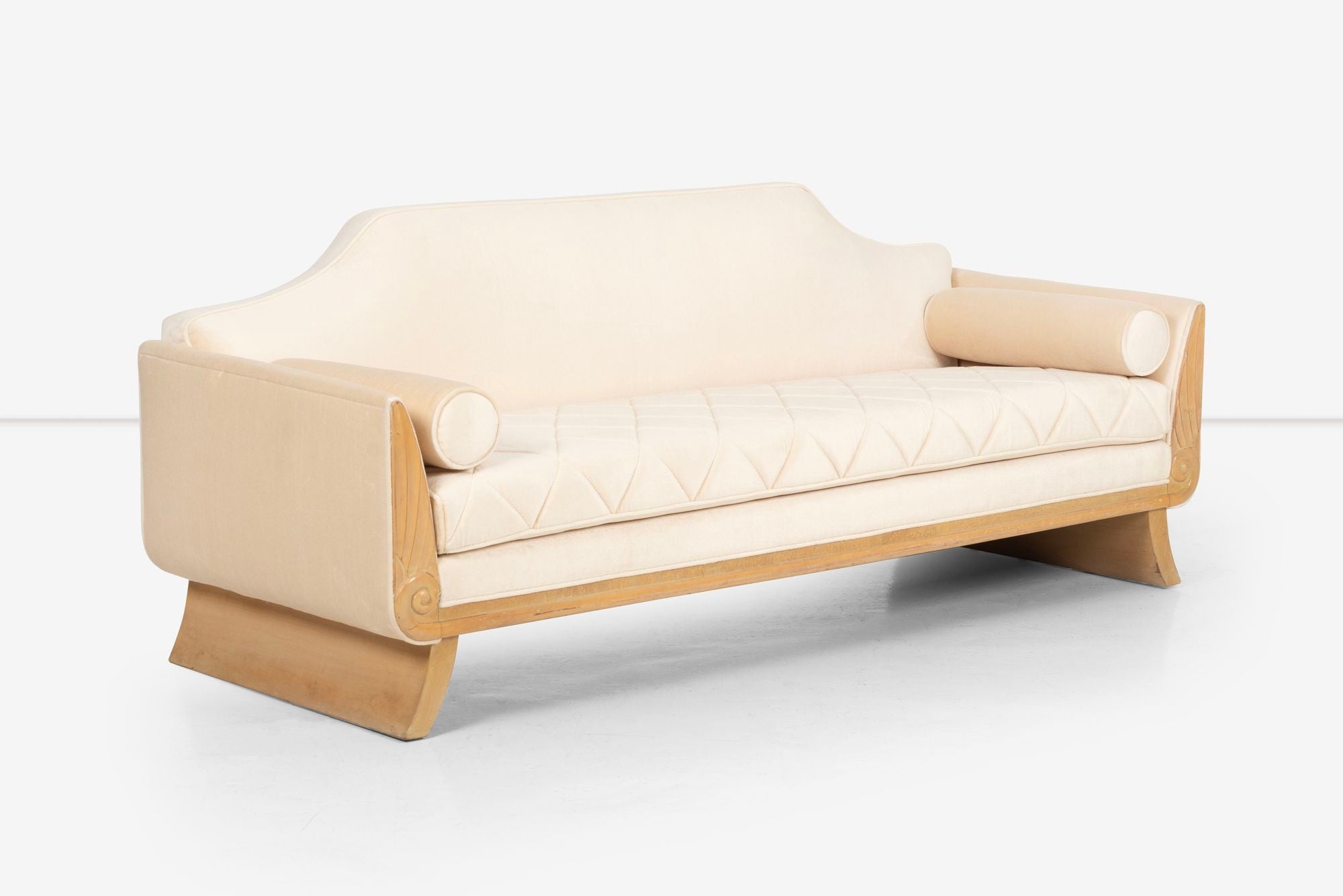 Historic Casa Encantada Sofa by T.H. Robsjohn-Gibbings for Peterson Studios, circa 1937–1938