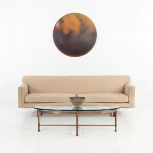 Edward Worley for Dunbar Bracket Back Sofa, 1955