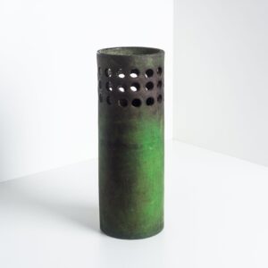 Large Bitossi ‘Etruscan’ Decor Floor Vase / Umbrella Stand by Aldo Londi 1950