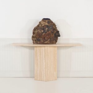 Robert Arneson Monumental Brutalist Stoneware Vessel, 1963