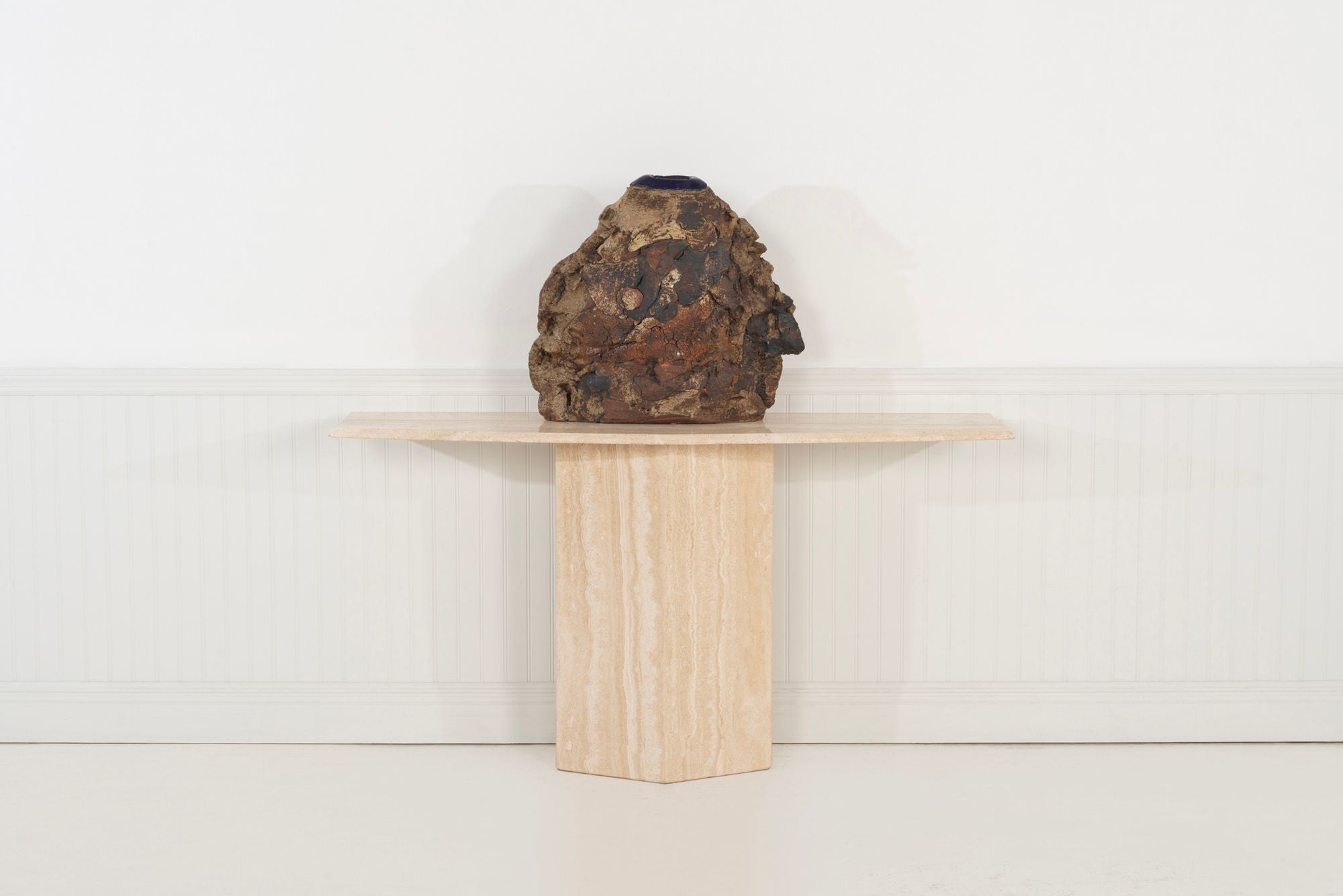 Robert Arneson Monumental Brutalist Stoneware Vessel, 1963