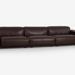 Alternative view of Jasper Morrison for Vitra Chocolate Brown Leather Soft Sectional Modular Sofa (2016)