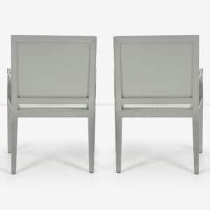 Alternative view of Custom Phillip Starck Mirrored Louis XVI Style Chairs, Cliff Hotel San Francisco