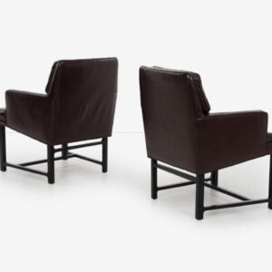 Alternative view of Edward Wormley Dunbar Pull-Up Lounge Chairs